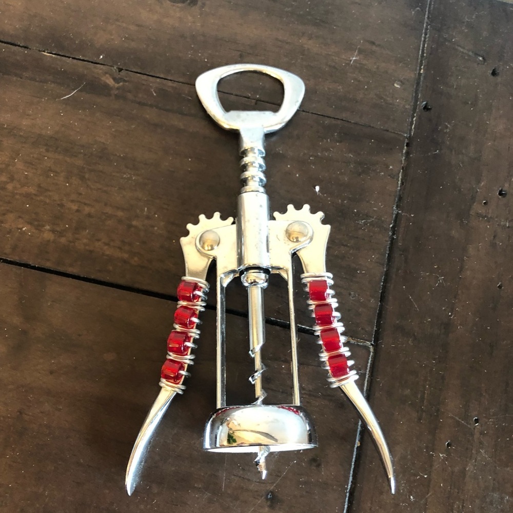Wine and bottle opener